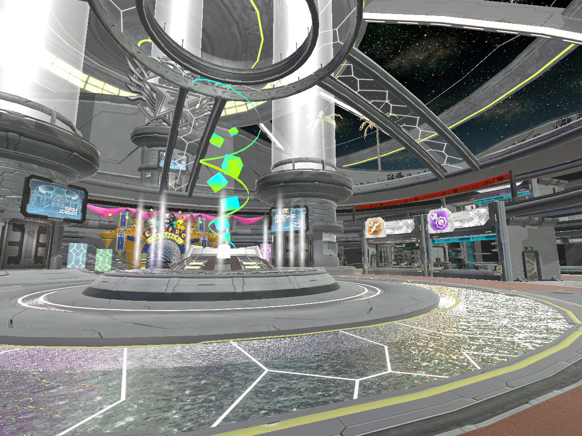 PSO2 Shopping Area