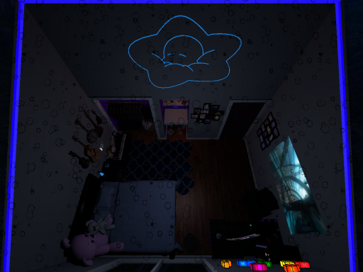 Berry Blue Bedroom