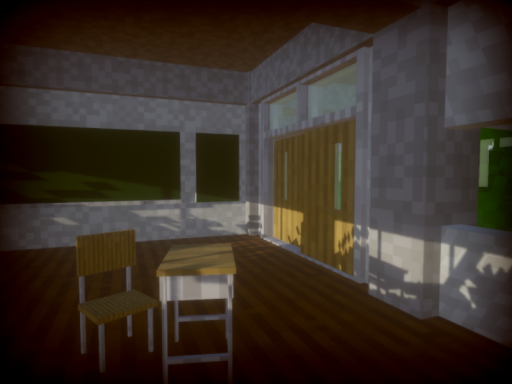 Voxel Empty School