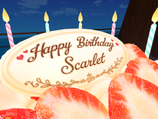 Scarlet's Birthday Hall