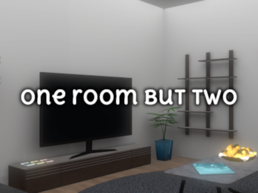 one room but two