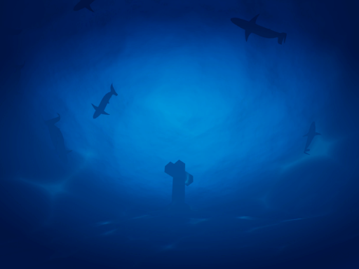 Deep into the sea