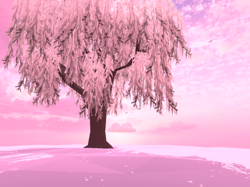 Pink cloud