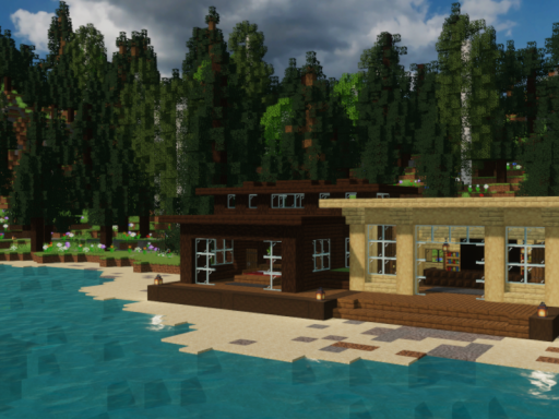 Lakeside Block Cabin