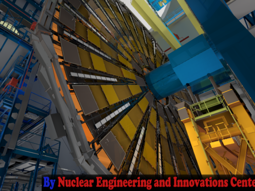 ATLAS Detector at CERN․ ⁄ CERNのATLAS検出器