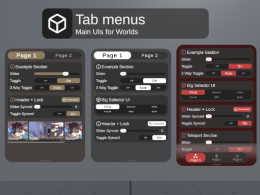 Modern UIs Showcase