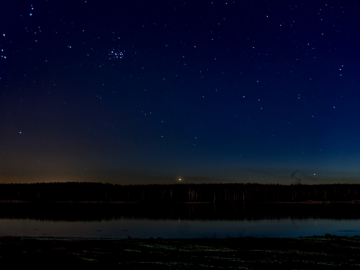 Volga shore Konakovo NIGHT