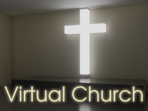 Virtual Church Worship room