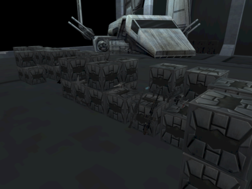 Prelaw's weapon hangar