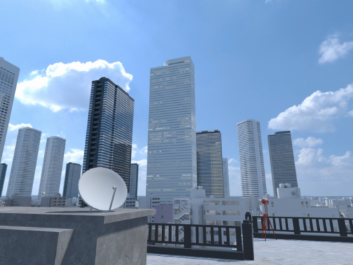 Japanese roof top
