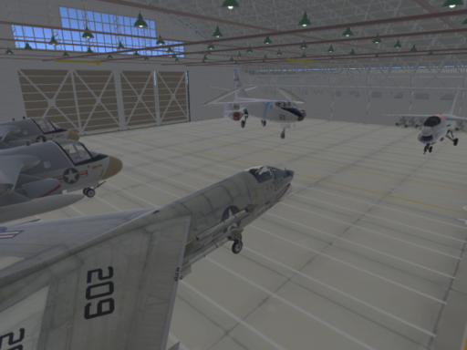 VFA-143 Hanger world
