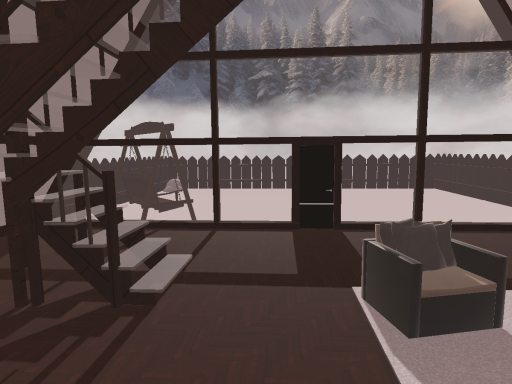 Cozy Winter Cabin