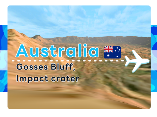 Gosses Bluff‚ Impact crater‚ Australia