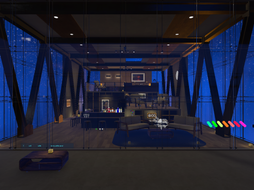 Renの星夜に花火を楽しむお家-Ren's fireworks home at the starry night -