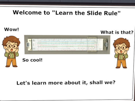 Learn the Slide Rule