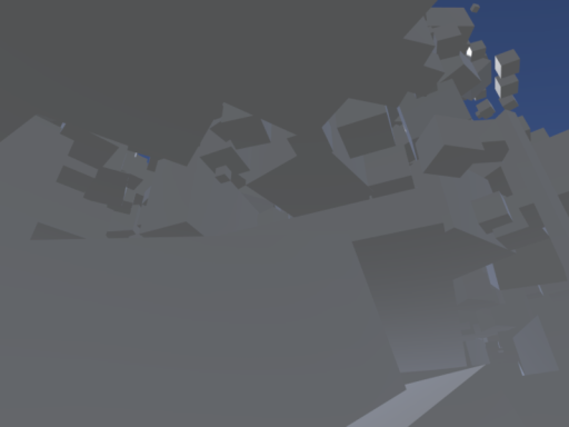 Hide and seek in a cube world