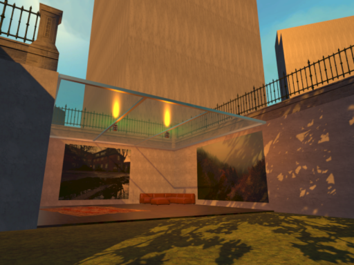 Modern Rooftop Garden