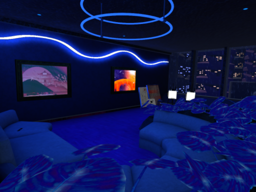 Meemztchi's Cyberpunk Apartment