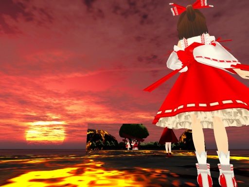 the map of touhou