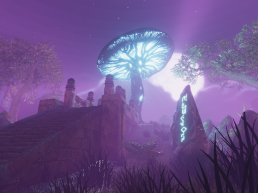 NightRealm˸ Meditation Tree