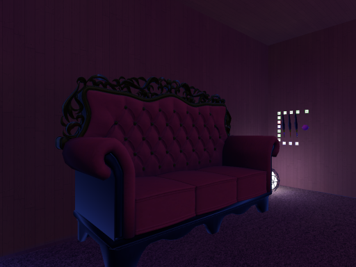 Narrow private room