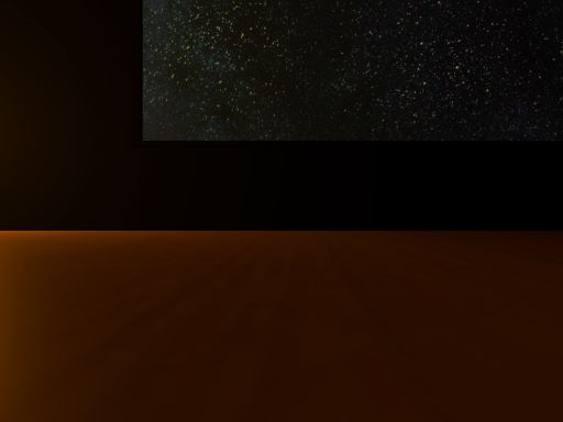 The room to see a galaxy from