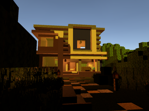 Cozy minecraft house