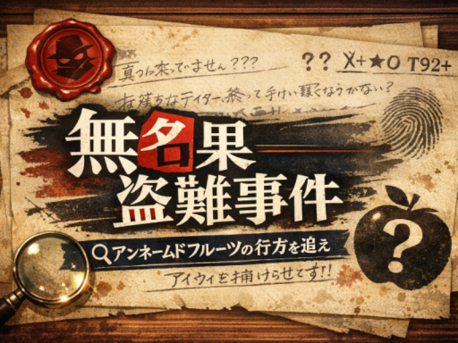 謎解きワールド「無名果盗難事件」