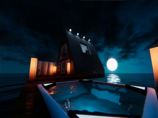 海中小屋