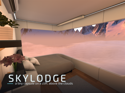 Skylodge Capsule Above the Clouds