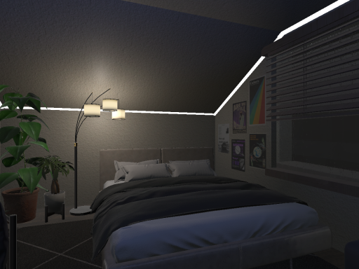 Rainy city Bedroom