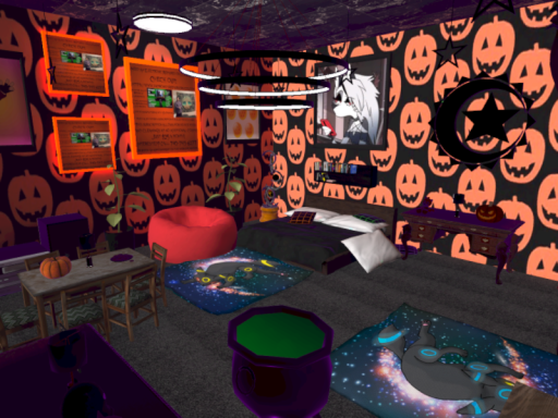 Trick or Treat Bedroom