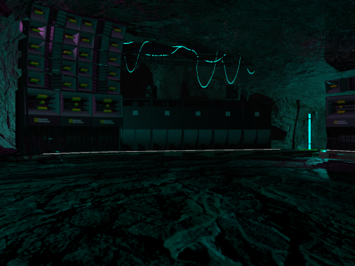 the cave