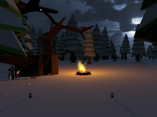 Snowfall Night