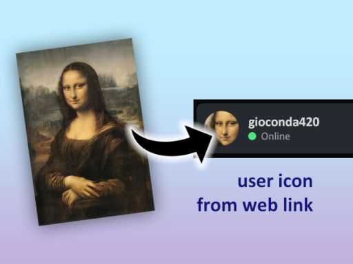 User Icon from Web Link