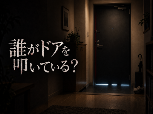 誰がドアを叩いている？