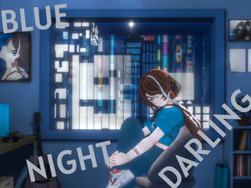 明透 - ブルーナイトダーリン ⁄ ASU - BLUE NIGHT DARLING