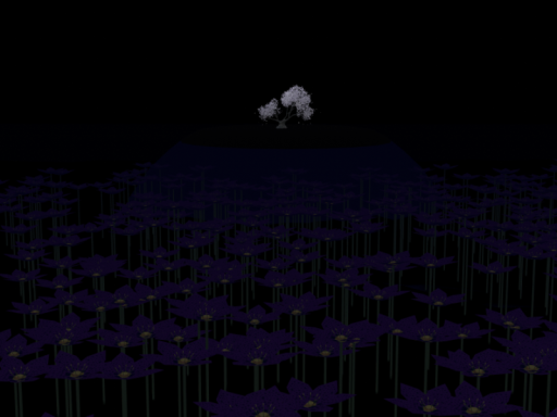 Underwater flowers