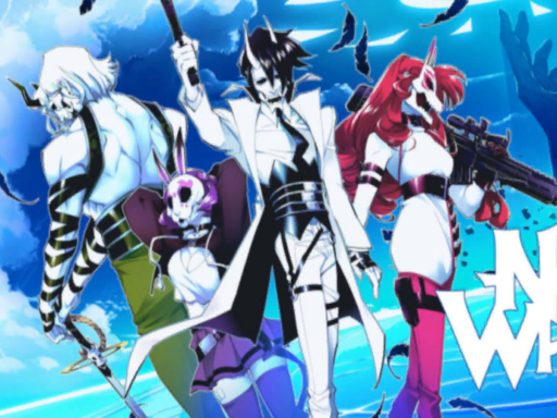 Neon White Avatars