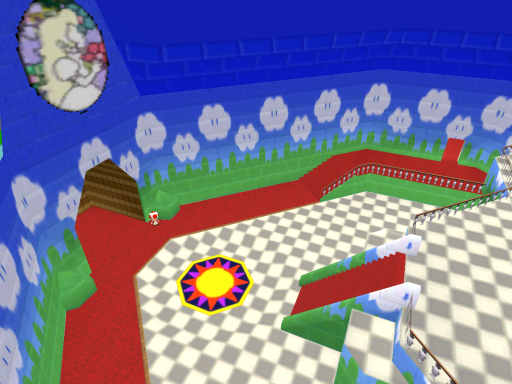 Peach's Castle （All 3 Floors）