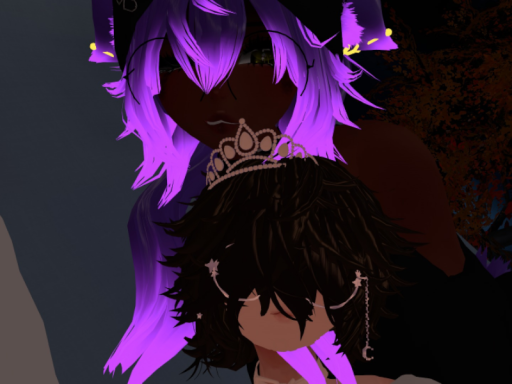 purple family house