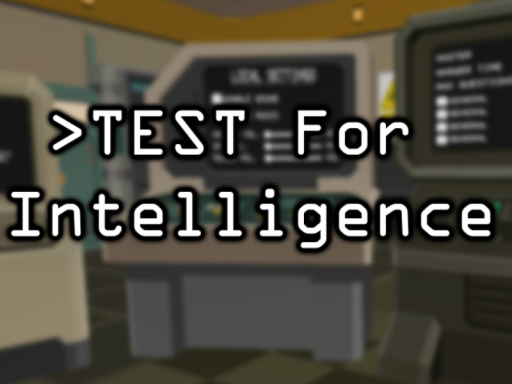 Test For Intelligence
