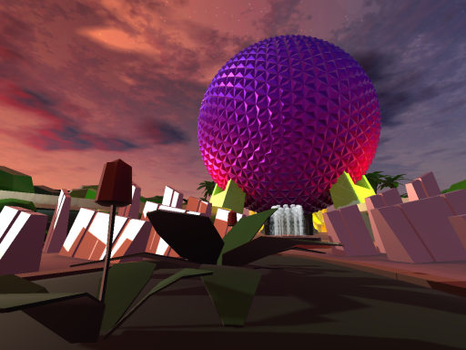 Low Poly Epcot