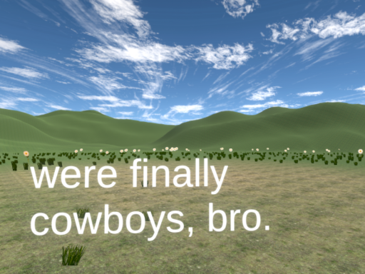 were finally cowboys‚ bro