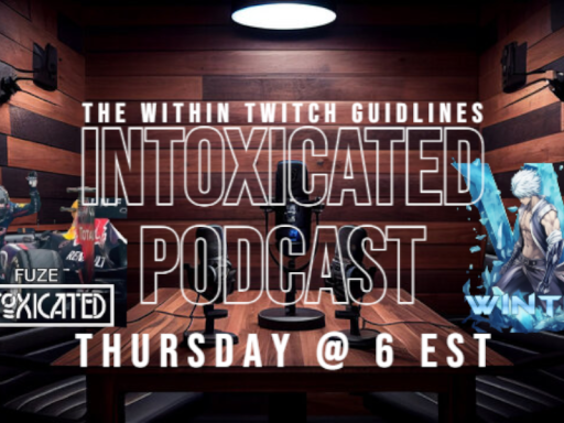 Intoxicated podcast world