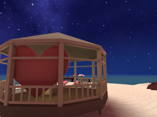 Midnight Beach Wedding