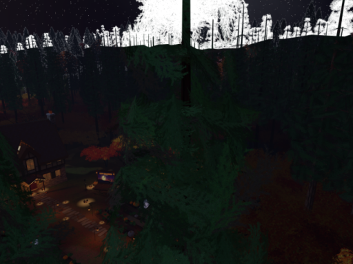 halloween cabin