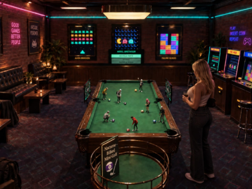 Nocturne - Billard Mini-Golf