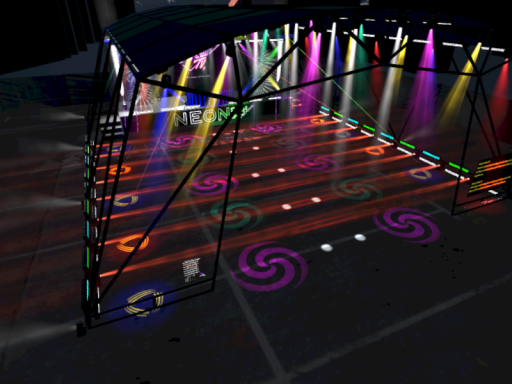 Neon Club Outdoor （No keypad）