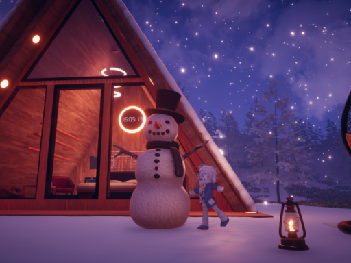 cabin winter